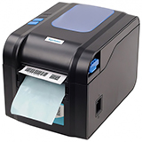 Принтер этикеток Xprinter XP-370 шириной до 80 мм с отделителем