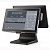 POS-моноблок Атол Jazz 15 Lite с дополнительным монитором 9.7" и Windows 10